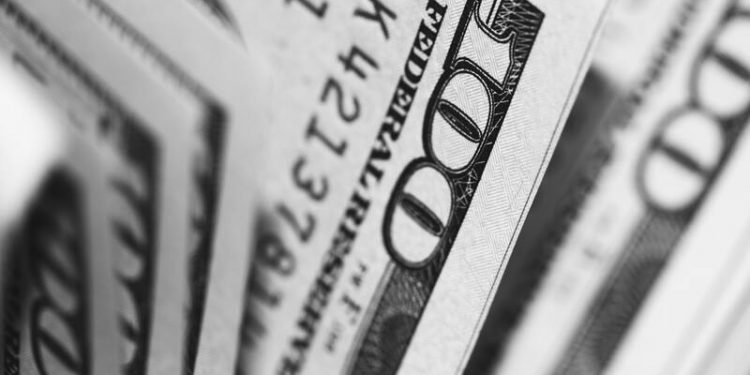 Dollar gaining ground against other major currencies