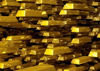 The turmoil on stocks and greenback’s recovery are hitting gold