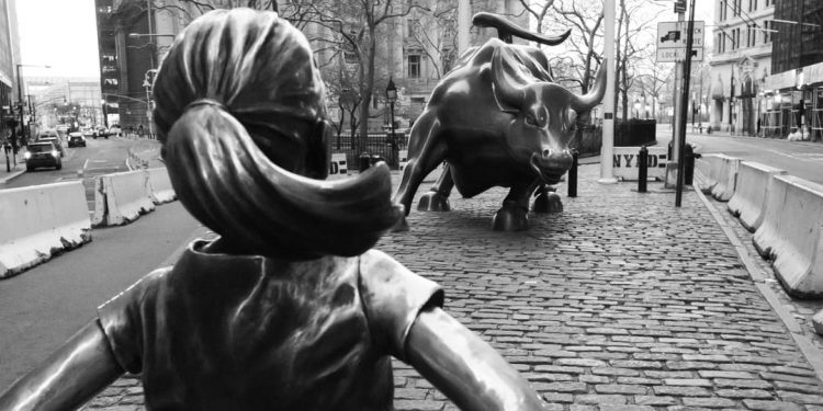 Sea of blue coming for Wall Street